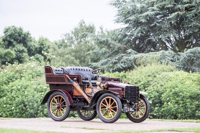 1901 Decauville 8 1/2 HP Twin-Cylinder Four-Seat Rear-Entrance Tonneau