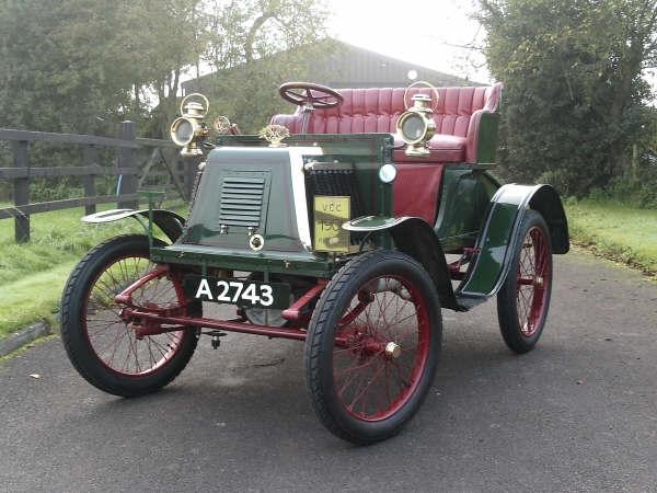 1901 Renault 4 1/2hp Type D Series E Two Seater Voiturette