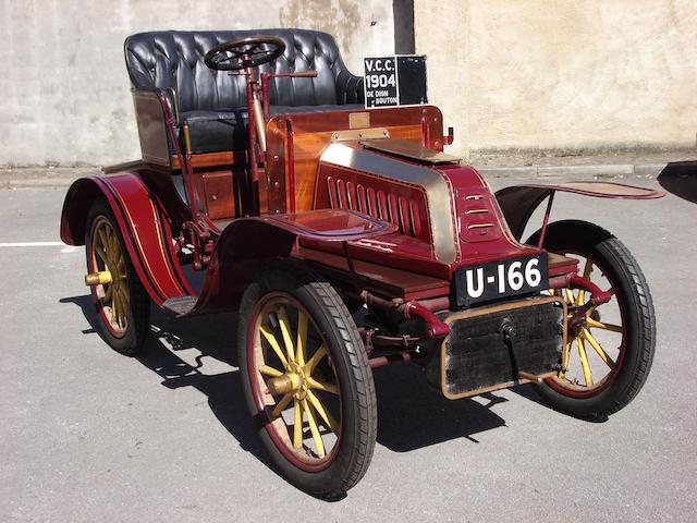1904 De Dion Bouton Type V 8hp Two-seater