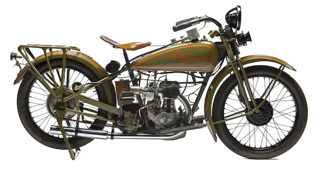 c.1928 Harley-Davidson Model B-Single