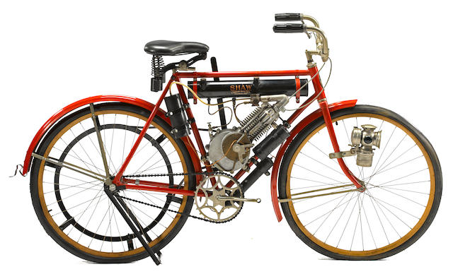 1907 Shaw Motorized Bicycle