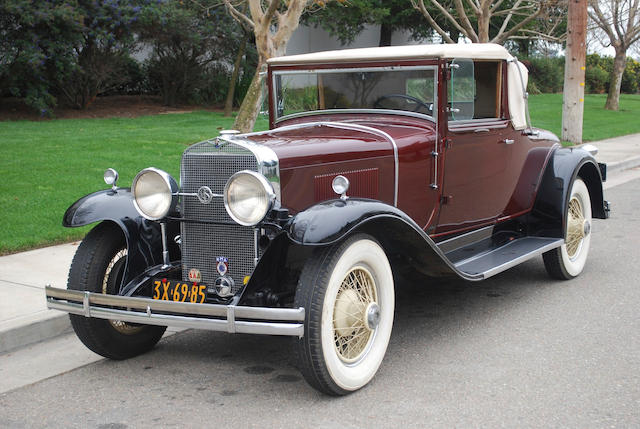 1929 LaSalle Convertible Coupe