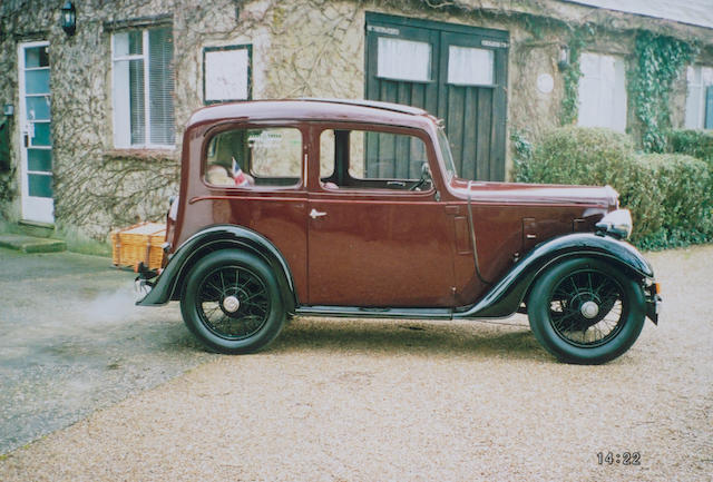 1937 Austin Seven Ruby Saloon