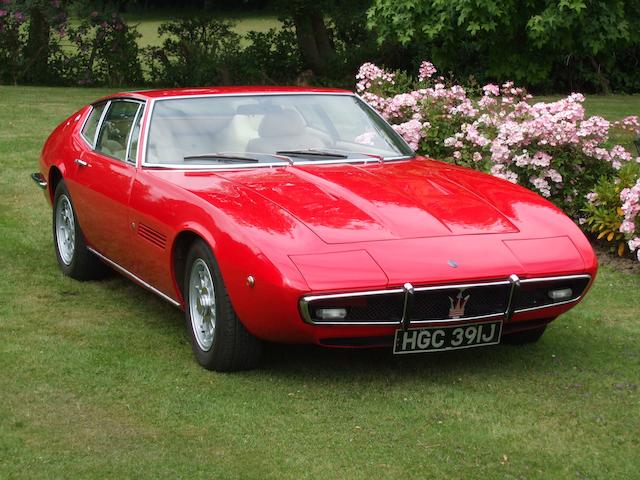 1970 Maserati Ghibli 4.7-Litre Coupé
