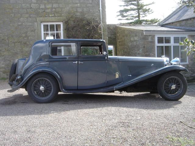 1934 Lagonda 4½-Litre M45 ‘Silent Travel’ Pillarless Saloon