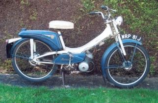 1970 Raleigh 49cc Runabout Moped