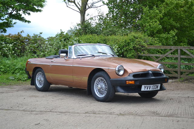 1980 MGB Limited Edition Roadster