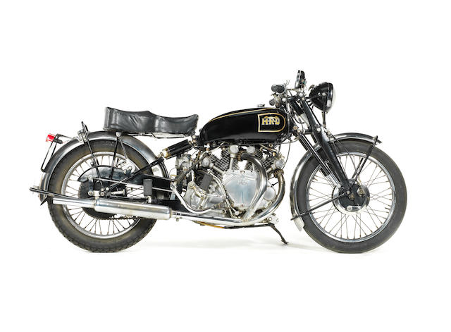 Property of The Dowager Duchess of Hamilton 1949 Vincent-HRD 998cc Rapide Series B