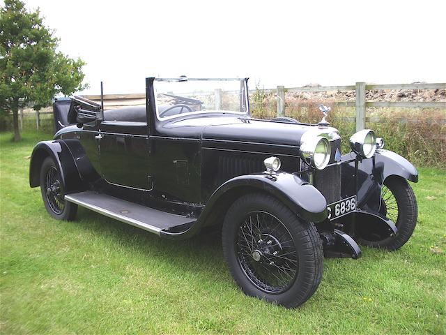 1928 Sunbeam 16.9hp Drophead Coupe with Dickey