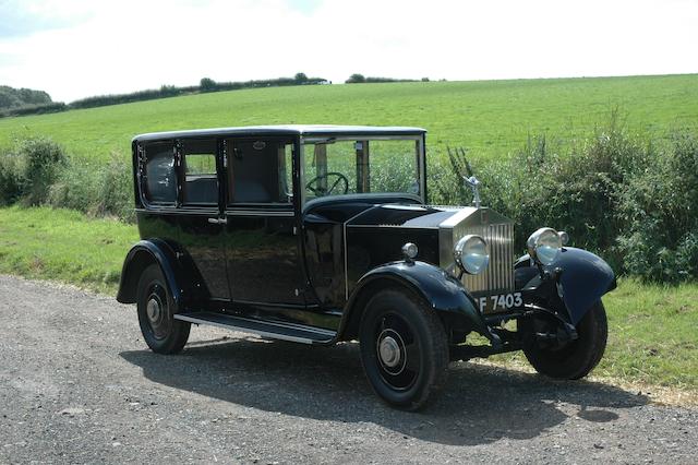 1929 Rolls-Royce 20/25hp 'Top Hat' Limousine