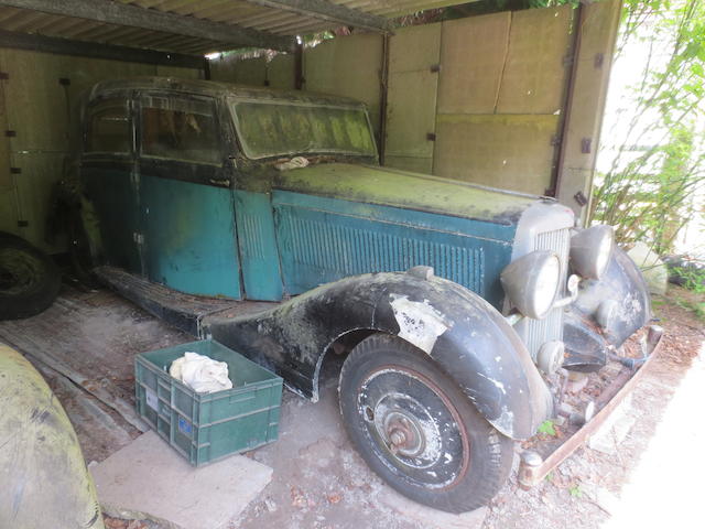 1937 Alvis 3½-Litre Crested Eagle TA Saloon Project