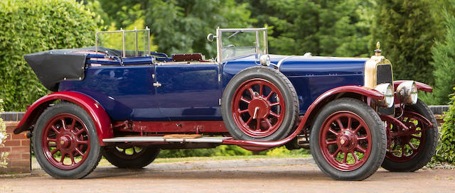 1919 Clement Talbot 25/50hp 4½-litre Type 4SW All-weather Tourer