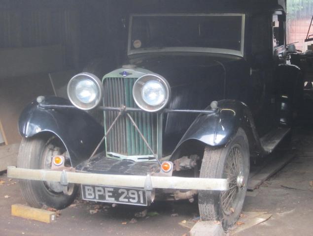 1934 Talbot AW 75 Sports Saloon Project