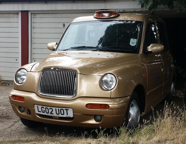2002 LTI  TXII 'Jubilee Gold' Taxicab