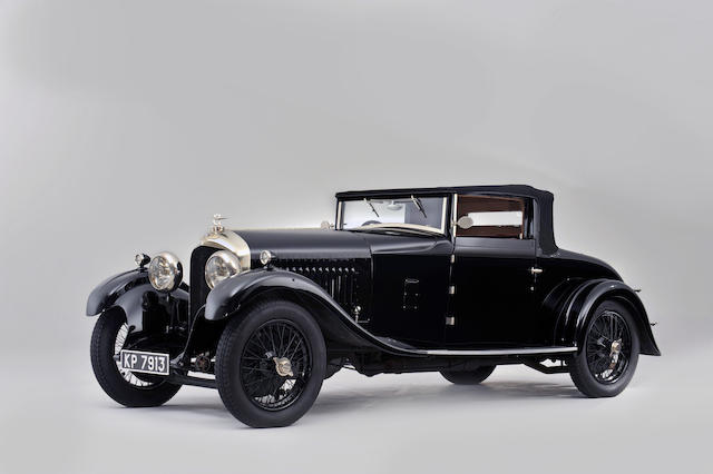 1929 Bentley 4½-Litre Drophead Coupé with Dickey