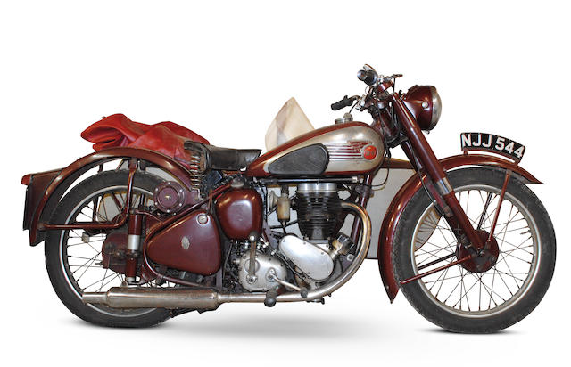 1952 BSA 249cc C11 Motorcycle Combination
