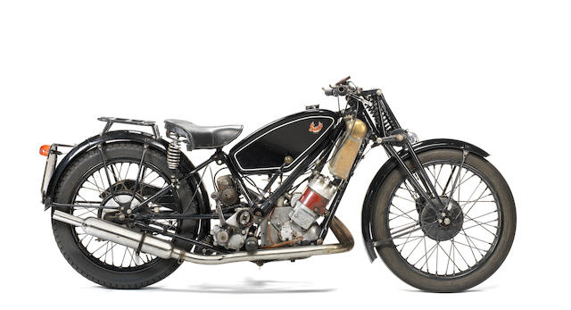 1934 Scott 498cc Flying Squirrel (see text)