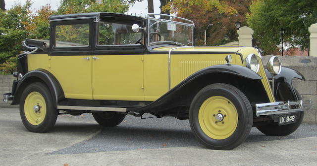 1929 Renault 15CV Vivasix Landaulette de Ville