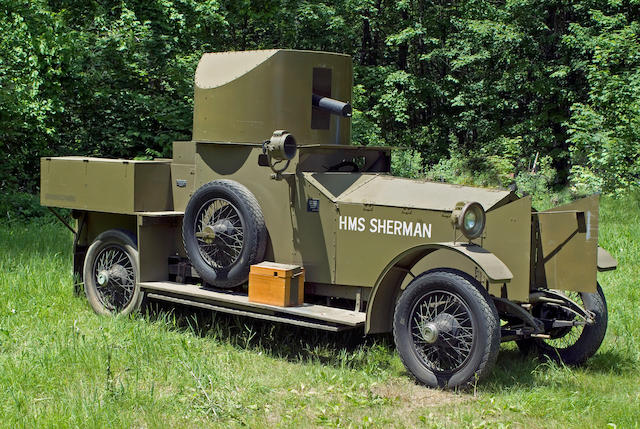 1914-1918 Rolls-Royce 40/50hp Armored Car Replica - ‘HMS Sherman’
