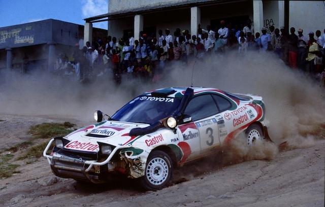 1993 Toyota Celica ST185 Turbo 4WD Group A Rally Car