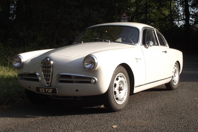 1957 Alfa Romeo Giulietta Sprint Veloce Lightweight Coupé