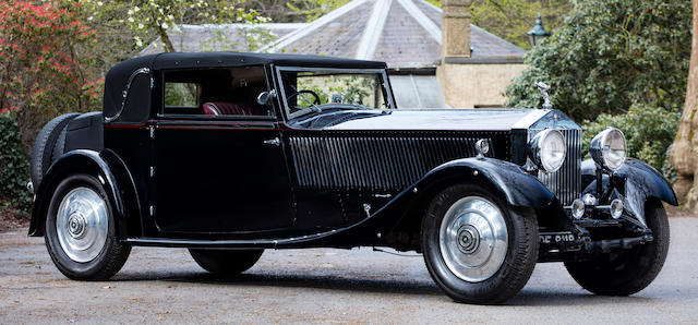 1929 Rolls Royce 40/50hp Phantom II Cabriolet de Ville