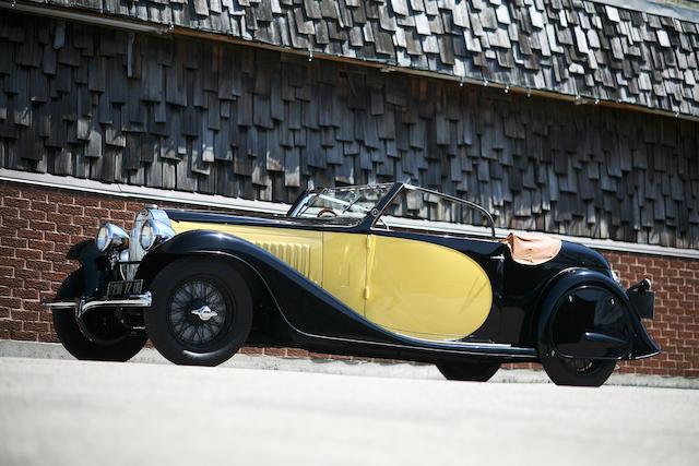 1934 Bugatti Type 57 Stelvio Drophead Coupe