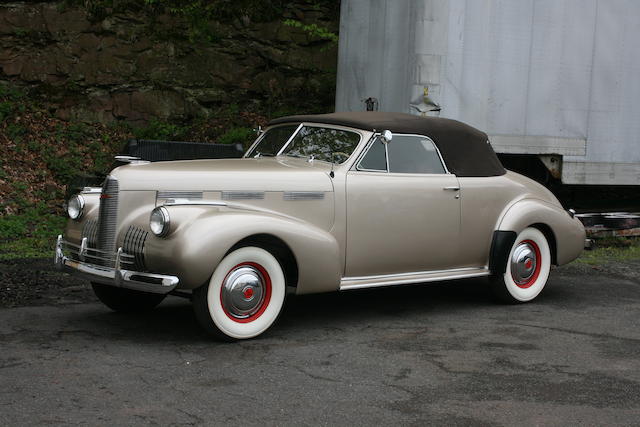 1940 LaSalle Special Series 52 Convertible Coupe