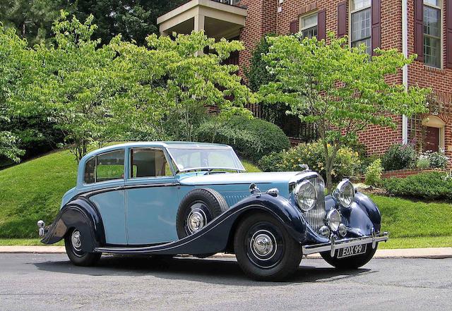 1939 Bentley 4¼ Liter 'Overdrive' 'High-Vision' Saloon by H.J. Mulliner