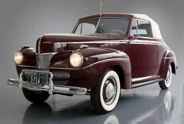 1941 Ford 11A Super Deluxe Convertible Coupe
