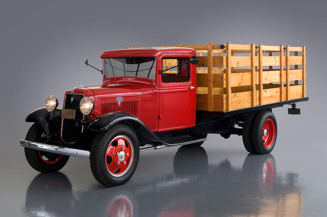 1934 Ford Model BB V8 1 1/2-Ton Stake Bed Truck