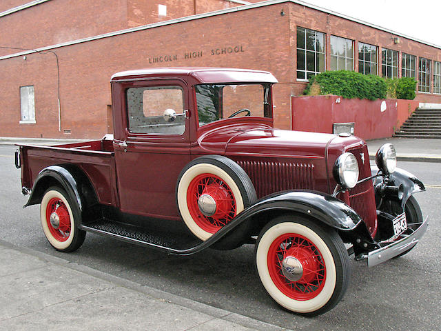 1933 Ford Model 46 Closed Cab Pickup
