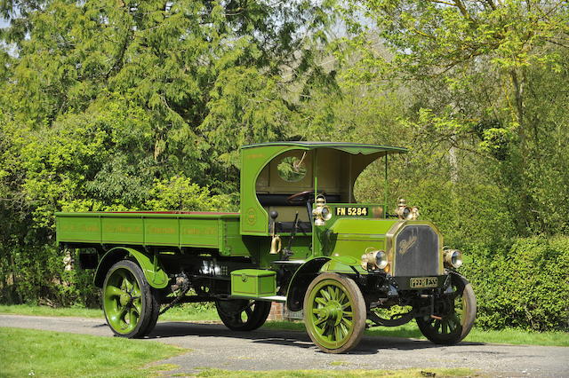 1915 Peerless TC4 4-Ton Open Back Lorry