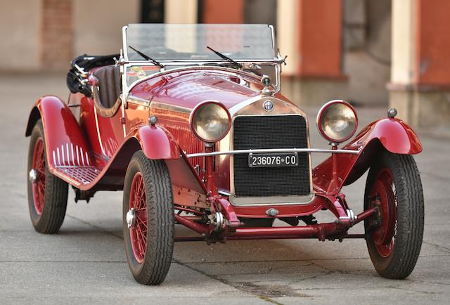 1929 Alfa Romeo 6C 1750 Super Sport Supercharged Spider