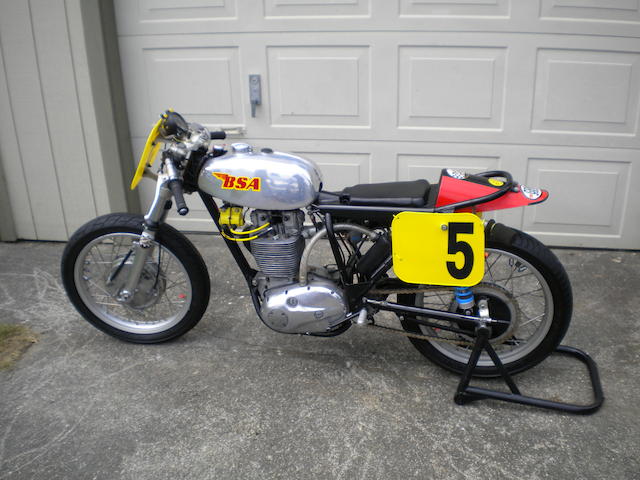 1971 BSA 500cc B50 Victor Trials Racebike