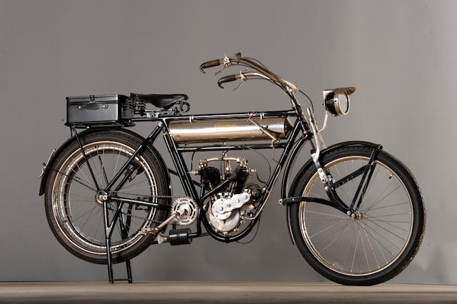 c.1910 Peugeot 660cc V-Twin Motorcycle
