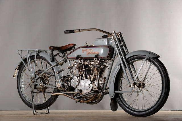 1916 Harley-Davidson Model 16F Twin Motorcycle