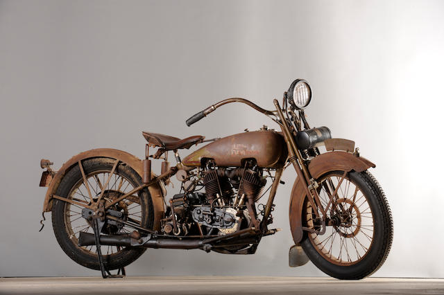 1925 Harley-Davidson 74ci Model JD Motorcycle