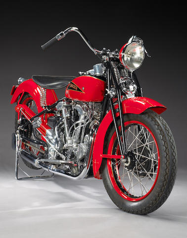 1937 Crocker ‘Hemi-Head’ V-Twin Motorcycle