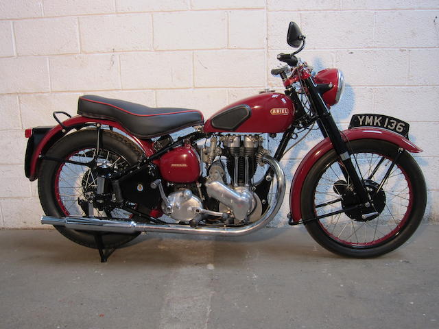 1953 Ariel 349cc NH Red Hunter