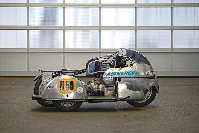 c.1957 BMW Racing Kneeler Motorcycle