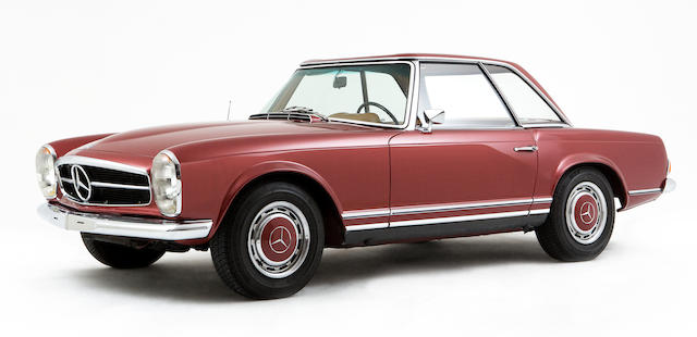 1969 Mercedes-Benz 280SL 5-Speed ZF gearbox convertible with Hardtop