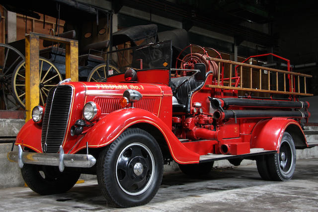1937 Ford 1½ ton Pumper Fire Truck
