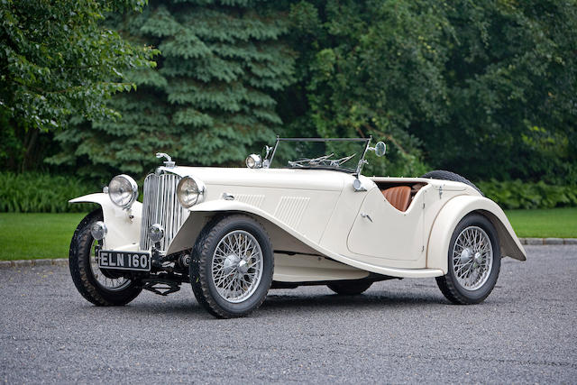1937 AC 16/80 Competition Model Sports Two Seater