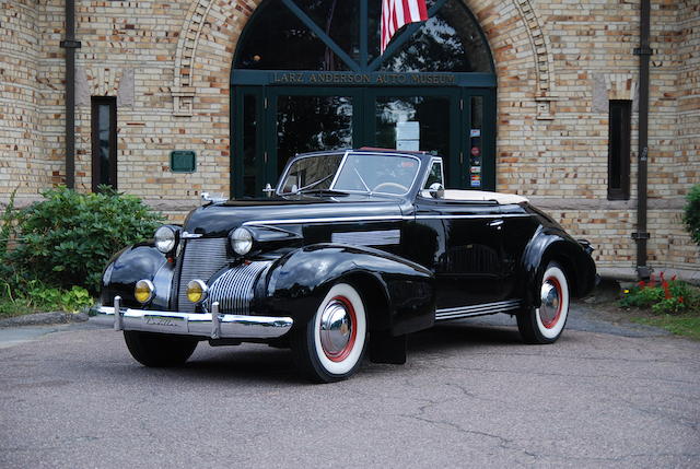 1939 Cadillac Series 61 Convertible Coupe