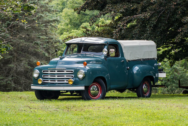 1950 STUDEBAKER MODEL 2R612 1/2 TON PICKUP WITH BOX AND COVER