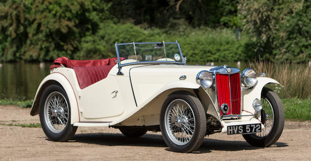 Offered from the Jack Sears collection


1948 MG TC