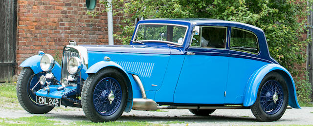 1934 Aston Martin  1½-Litre Mark II Special Sports Saloon