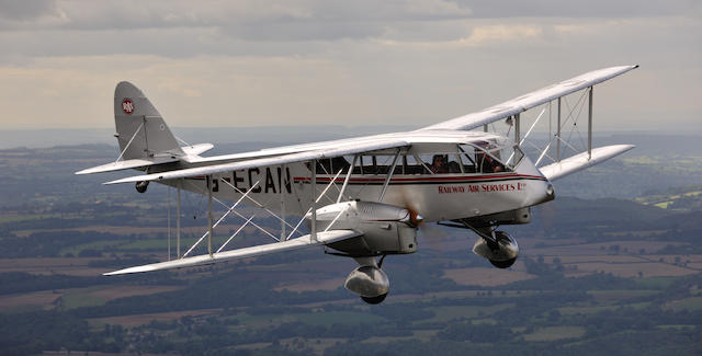 1943 De Havilland D84 Dragon Twin-Engined Cabin Biplane (to Mark 2 Specifications)
