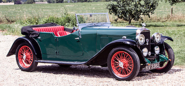 1932 Alvis Firefly 1½-litre Tourer